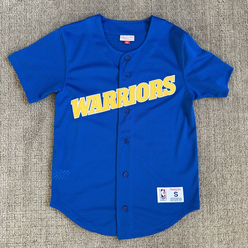 Golden State Warriors Mitchell & Ness Jersey Shirt